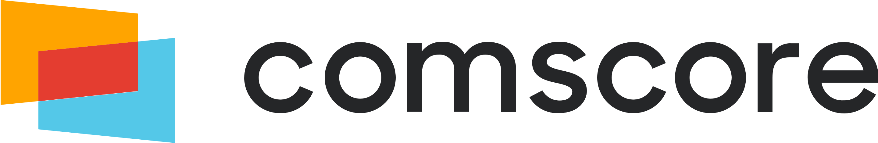 Logo for Comscore, a leading media measurement and analytics company that Filmbot integrates with