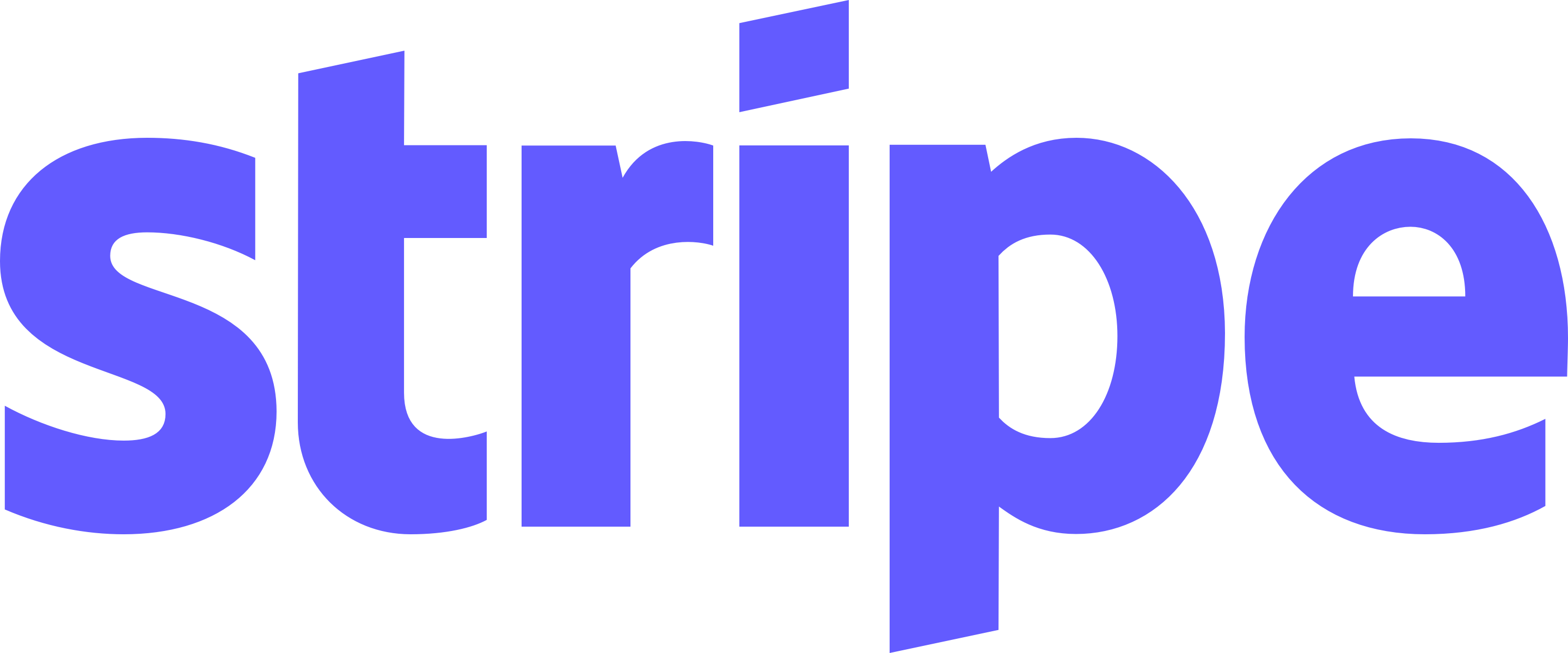 Logo for Stripe, a payment processor Filmbot integrates with